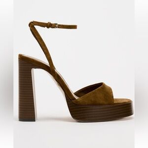 Zara suede sandals.